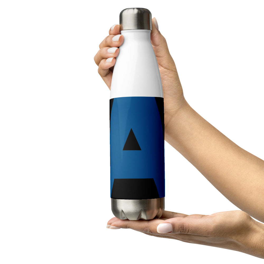 Filtered Water Bottle: Stainless Steel Water Bottle Black